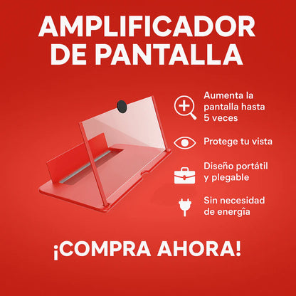 AMPLIFICADOR DE PANTALLA ZOOMPRO PROMOCIÓN SÓLO HOY COMPRE 1 Y LLÉVESE 1 GRATIS