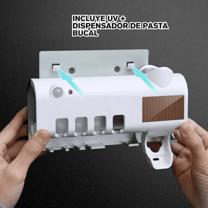 Soporte Esterilizador UV – Cepillos Siempre Libres de Bacterias