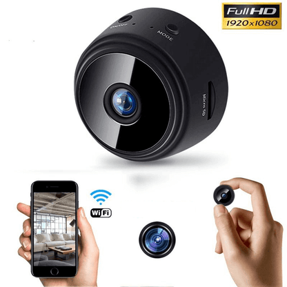 Kit 3 Mini cámara magnética Full HD Wi-Fi visión nocturna rastrea todo en tu teléfono celular